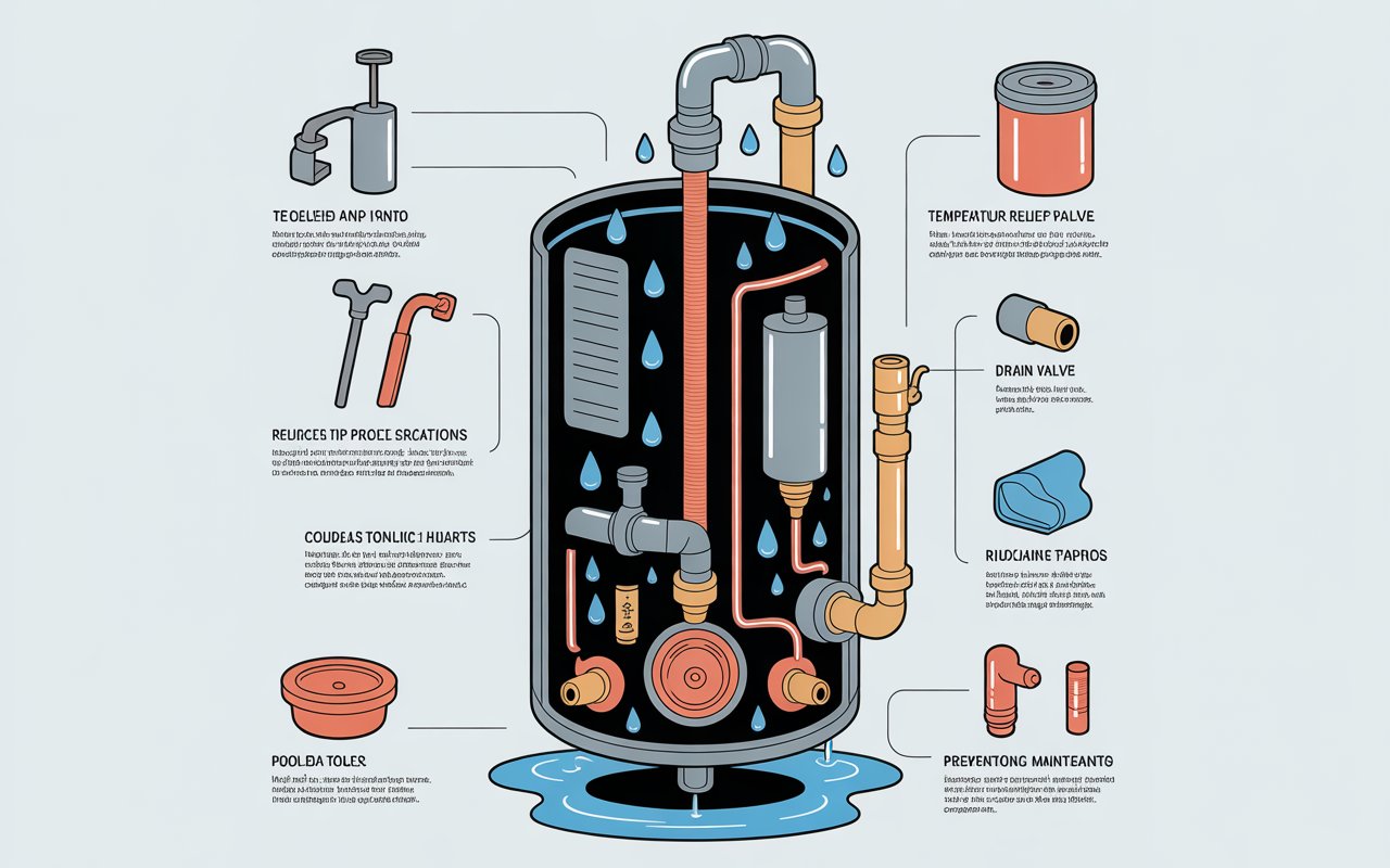 hot water heater leaking