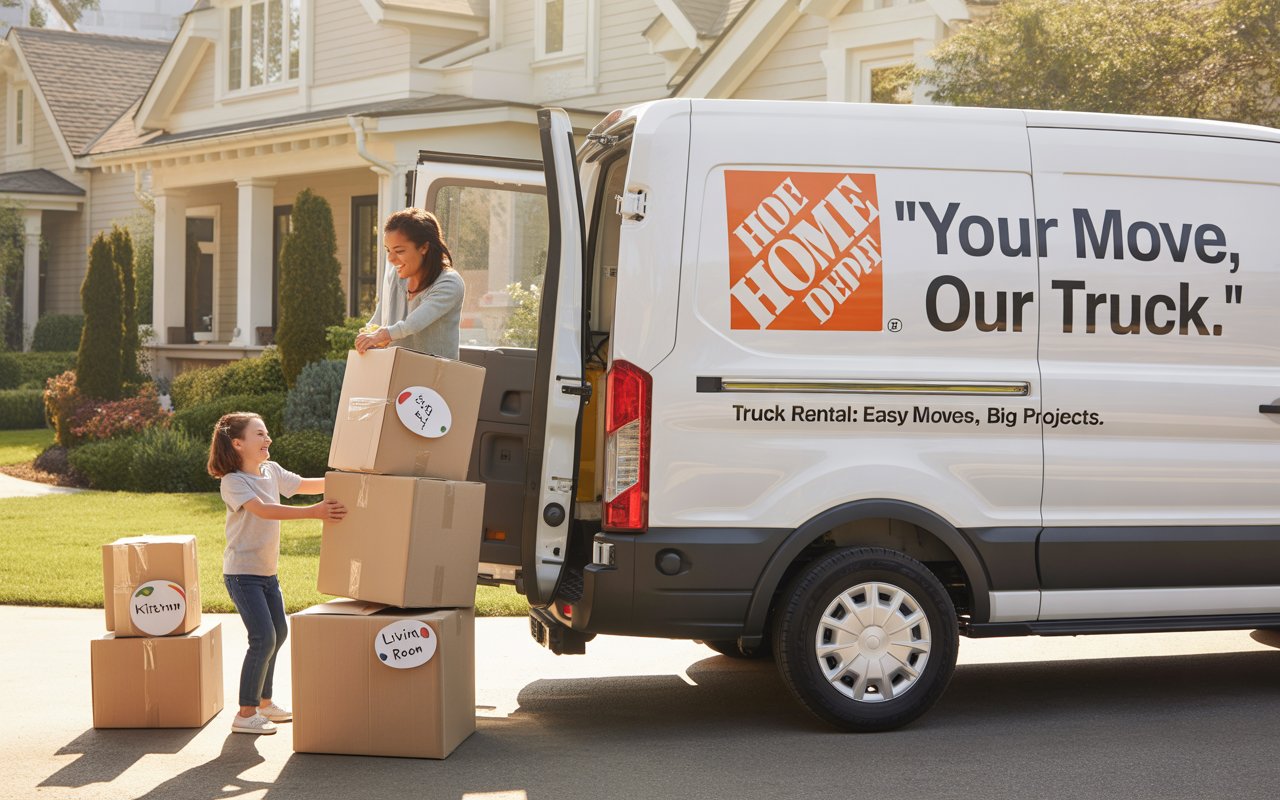 home depot truck rental