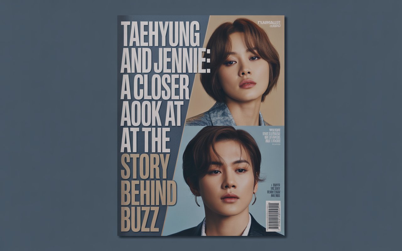 taehyung and jennie