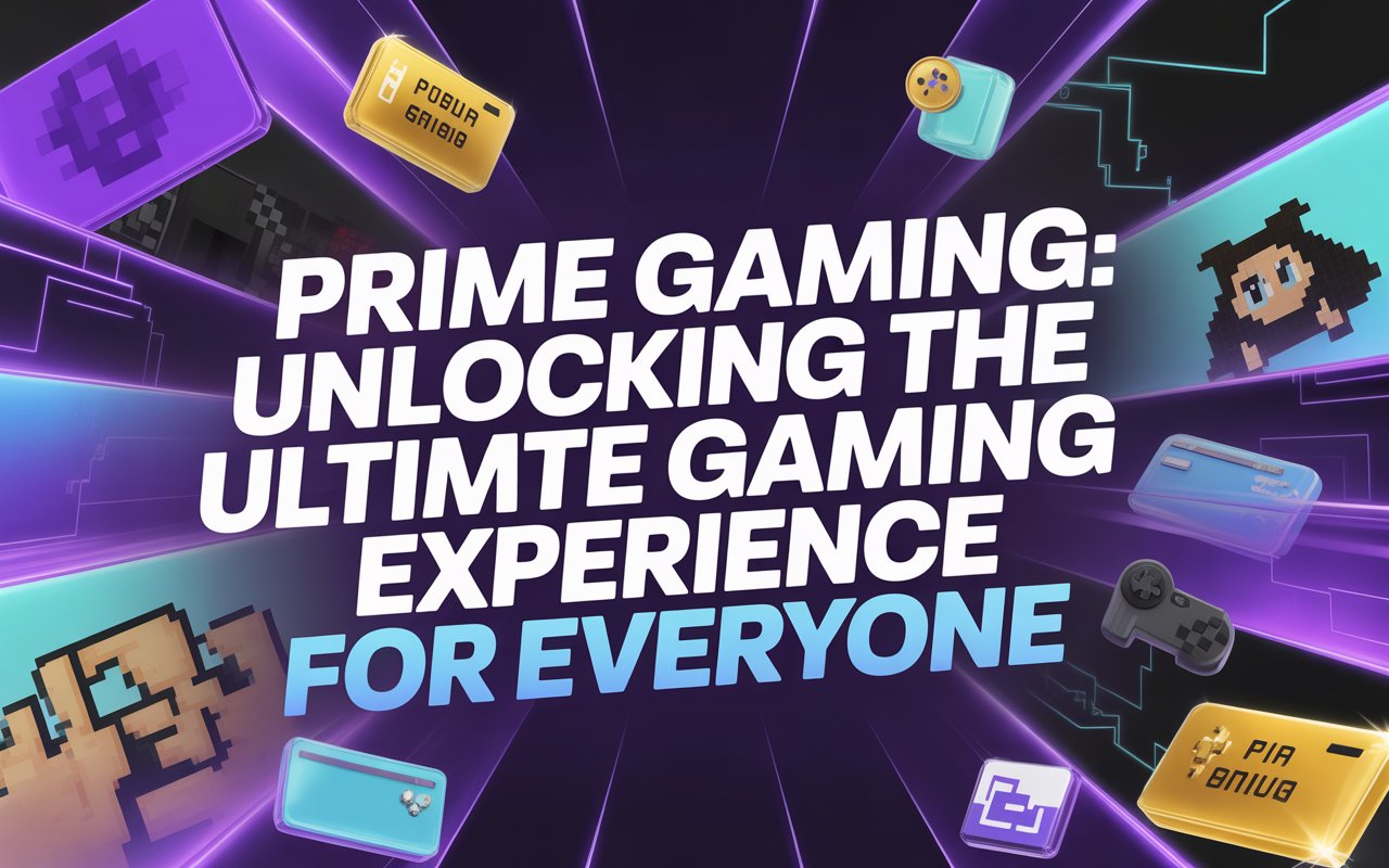 Prime Gaming: Unlocking the Ultimate Gaming Experience for Everyone