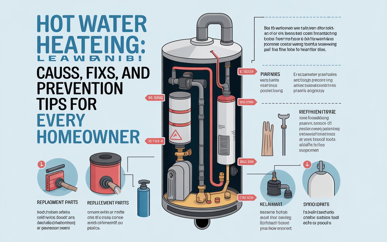 Hot Water Heater Leaking: Causes, Fixes, and Prevention Tips for Every Homeowner